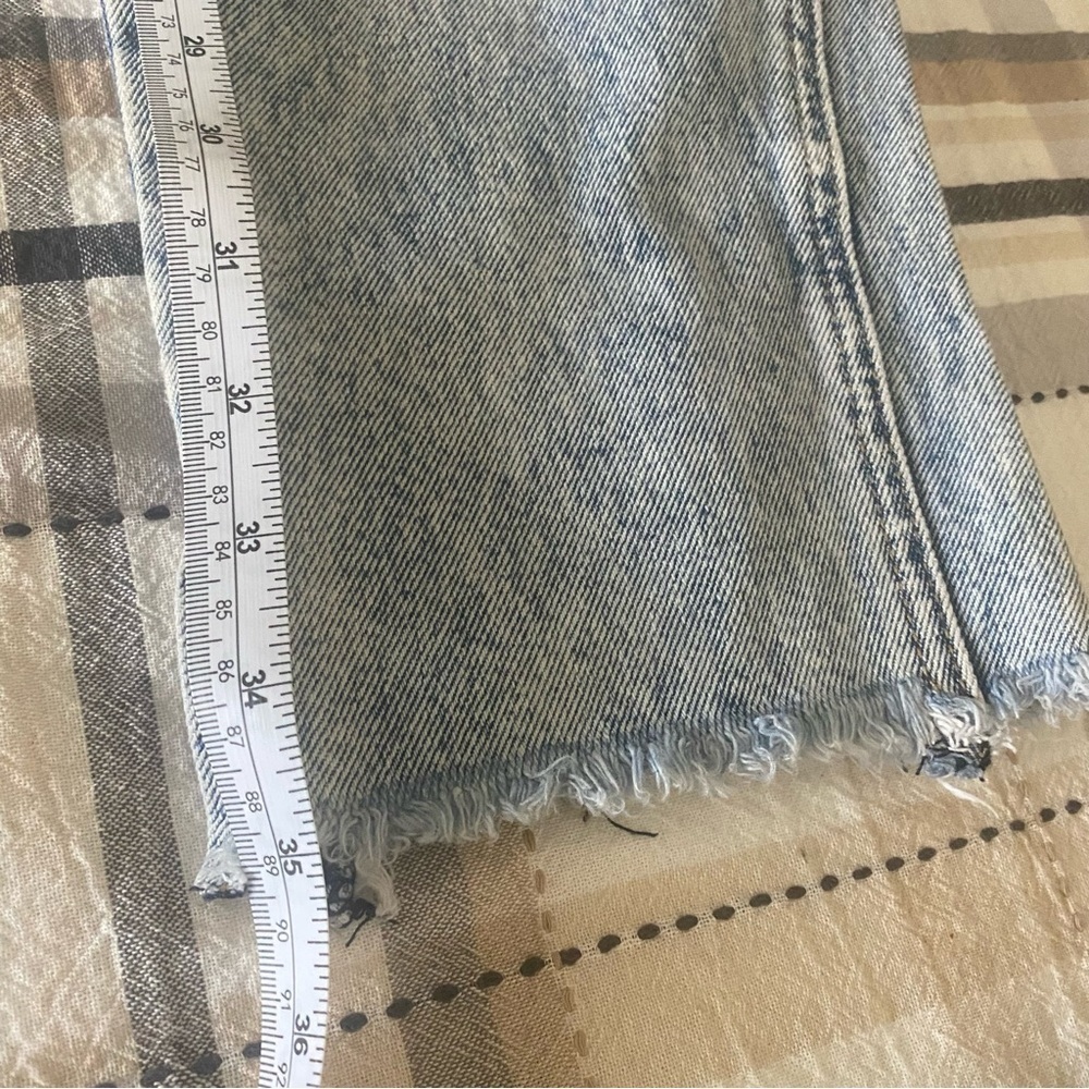 KanCan Collie High Rise Mom Jeans Distressed Blue Jeans size 9/28 - Picture 9 of 15